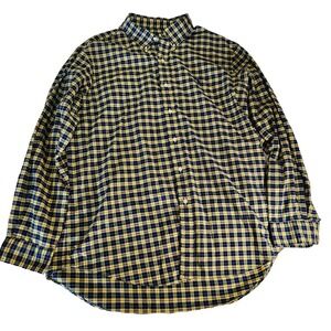 Ralph Lauren Polo Mens XL Long Sleeve Button Down Plaid Designer Shirt